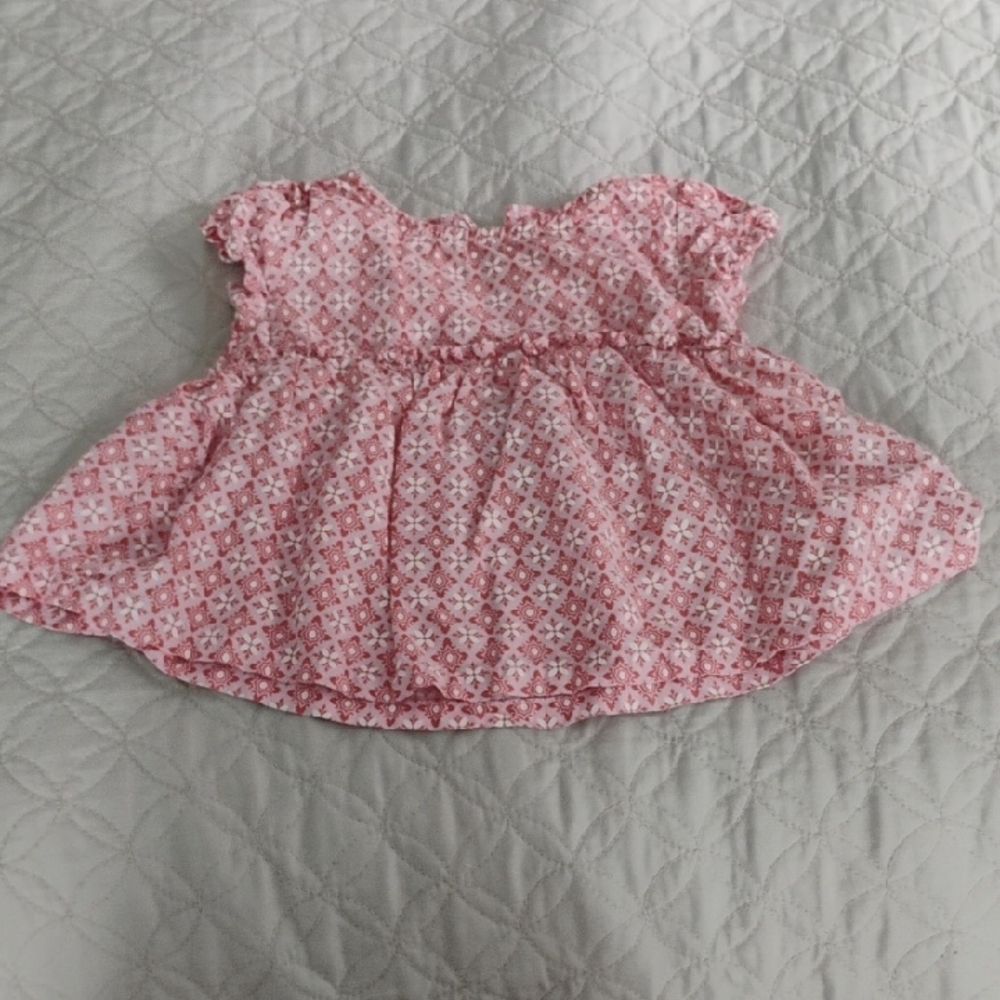 🍼 CARTER'S Pink Patterned Casual Dress 🍼